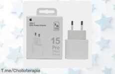 Cargador Apple USB-C de 35W a precio loco: carga rápida y eficiente en un diseño compacto No te pierdas este ofertón, ¡compra ya antes que se agote!