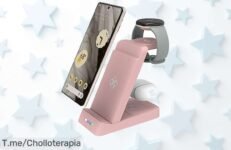 ¡Cargador inalámbrico 3 en 1 a precio loco! Aprovecha este ofertón limitado para Google Pixel y iPhone Usa el cupón y corre, ¡no dejes escapar esta oportunidad única!