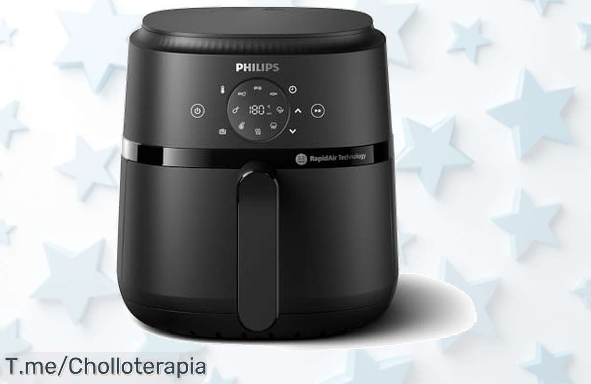 Cocina como un chef en casa con la Philips Airfryer 2000: ¡13 funciones únicas para deliciosos platillos! Aprovecha el precio loco y llévatela antes que se acabe.