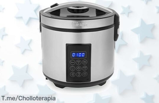 Cocina como un pro en minutos con la Olla Digital Tristar RK6138, 7 funciones irresistibles a un precio loco ¡No dejes pasar este ofertón único y actúa ahora!