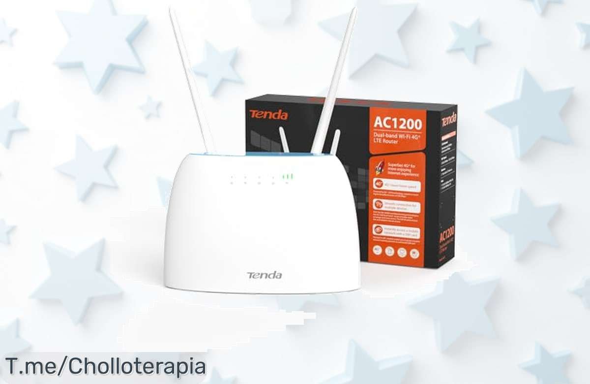 Conéctate ya al router 4G+ LTE y disfruta de internet a la velocidad de un rayo, super chollo que no puedes dejar pasar ¡Compra ahora antes de que se acabe!
