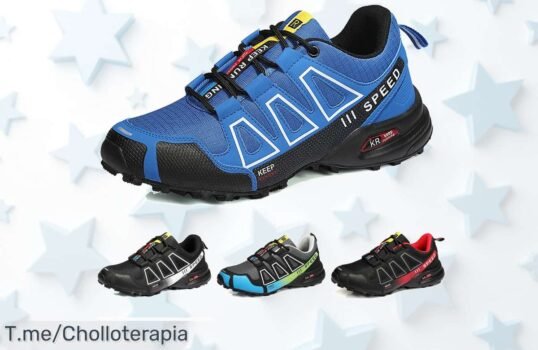 Conquista las montañas con zapatos de senderismo impermeables a precio loco, antideslizantes y perfectos para tus aventuras ¡Aprovecha este ofertón antes que se agoten!