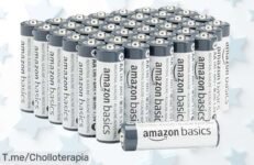 Consigue 40 pilas AA Amazon Basics a un precio loco y sin preocupaciones por años ¡Super rendimiento en un super chollo! Compra ya antes de que desaparezcan