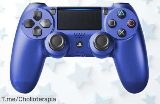 Consigue el controlador inalámbrico Bluetooth para PS4 a un precio loco y disfruta de libertad total en tus juegos ¡Apresúrate, este ofertón se va volando!