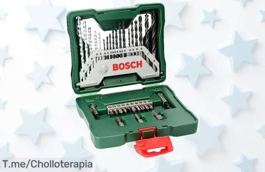 Consigue el kit de brocas y puntas que todos quieren a un precio loco, con maletín incluido para no perder nada ¡Aprovecha este ofertón antes de que se acabe!