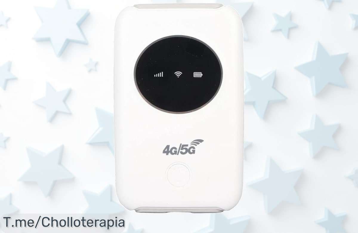 Consigue tu enrutador WiFi 4G LTE 5G a velocidad loca, un super chollo para navegar sin límites. Stock limitado, ¡añádelo al carrito y no te quedes sin el tuyo!