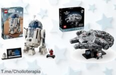 Construye R2D2 y el Halcón Milenario en un super chollo LEGO Star Wars; piezas únicas, aventuras inolvidables ¡Aprovecha este ofertón limitado y hazlo tuyo ya!