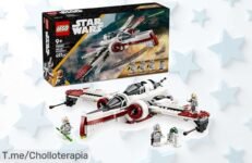 Construye tu caza estelar ARC170 con minifiguras de pilotos clon y un droide, ¡un ofertón único para fans de Star Wars! Consíguelo ya antes que se agote, ¡no te lo pierdas!