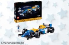 Construye tu propio coche de F1 con Lego Williams FW14B, un super chollo con motor detallado y dirección funcional ¡No te quedes sin el tuyo, compra ya antes de que se agote!