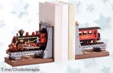 Construye tu propio tren en miniatura con ROBOTIME y transforma tu estantería ¡Aprovecha el precio loco y compra ahora antes de que se acabe esta oferta única!