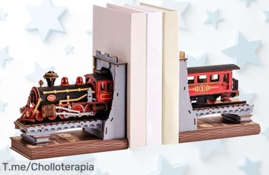 Construye tu propio tren en miniatura con ROBOTIME y transforma tu estantería ¡Aprovecha el precio loco y compra ahora antes de que se acabe esta oferta única!