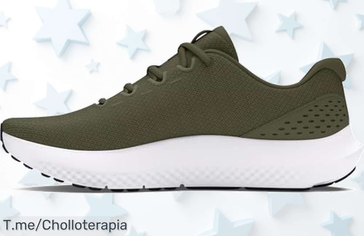 Corre como nunca con las UA Charged Surge 4, ¡un super chollo que te hará volar! Amortiguación impresionante y ajuste perfecto. Aprovecha este ofertón antes de que se acabe.