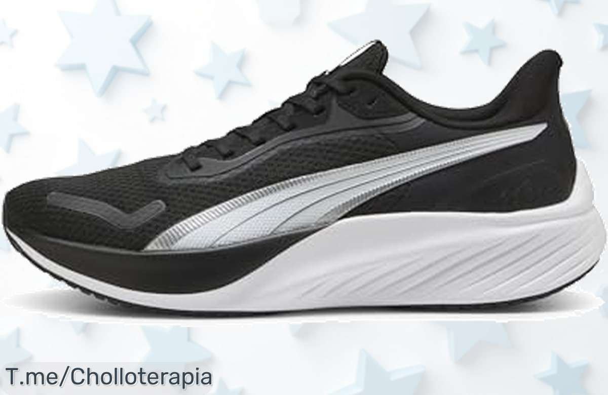 Corre como un campeón con las PUMA Pounce Lite, ¡un super chollo de diseño ligero y suela resistente que hará brillar tu estilo! Aprovecha este ofertón antes de que se agoten.