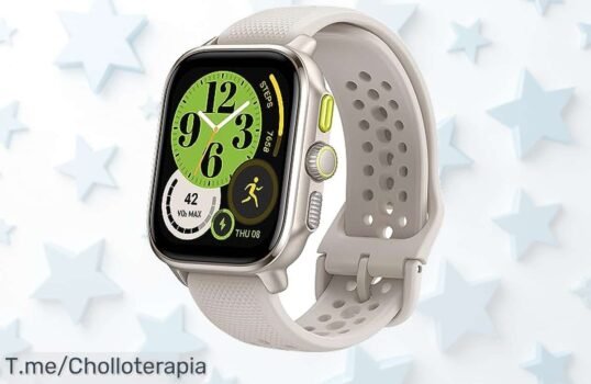 Corre como un pro con el Amazfit Cheetah Square 44mm y su GPS de última generación, ¡super chollo en salud y aventura! Acelera tu compra antes que se agote esta oferta única