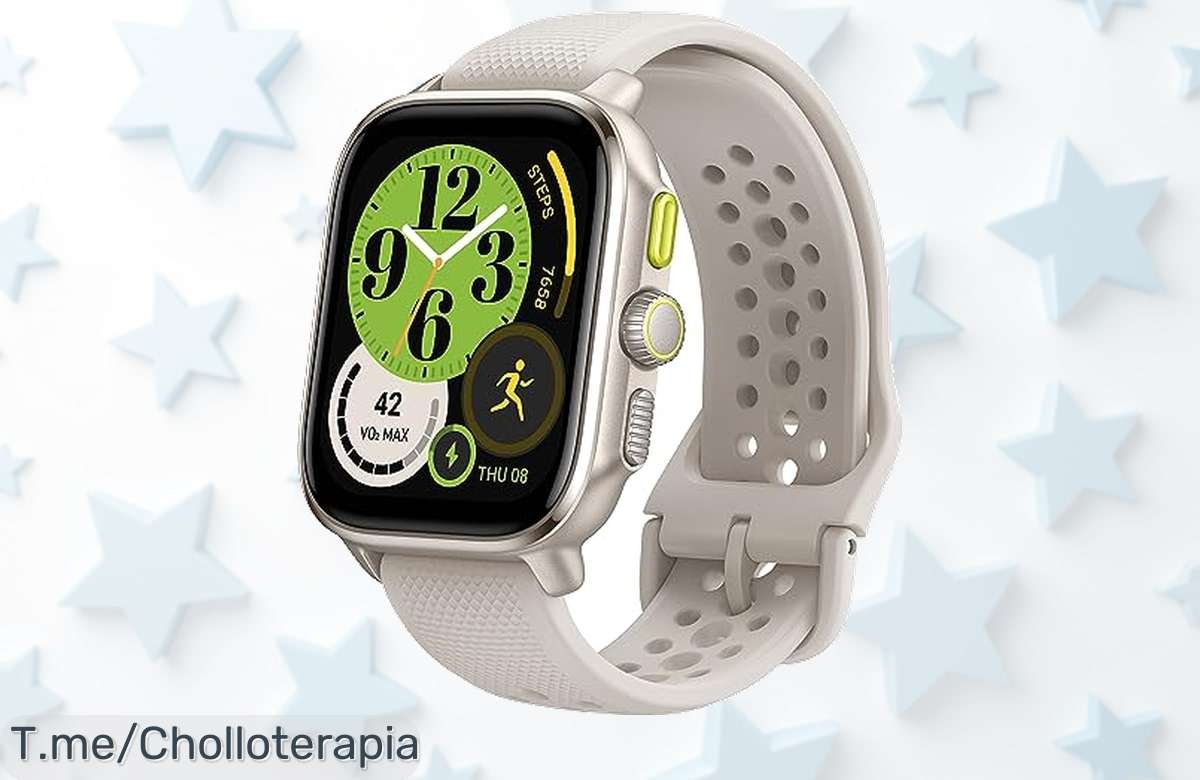 Corre como un pro con el Amazfit Cheetah Square 44mm y su GPS de última generación, ¡super chollo en salud y aventura! Acelera tu compra antes que se agote esta oferta única.