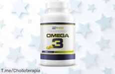 Cuida tu corazón y cerebro con Omega 3 - 120 Softgels al mejor precio loco de MM Supplements, ¡oferta única que se agota rápido! Haz tu pedido YA antes de quedarte sin él