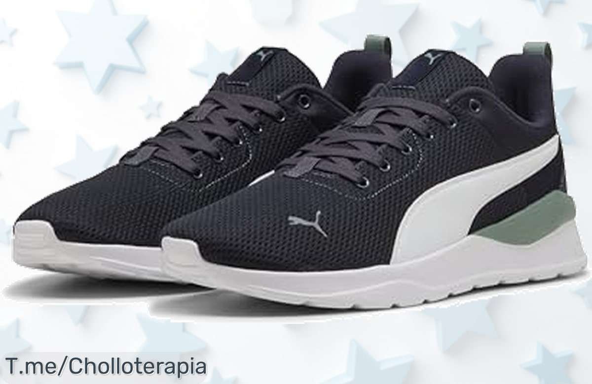 Da un salto al estilo con las PUMA Anzarun Lite, diseño moderno y agarre insuperable a precio loco. ¡No dejes pasar esta oferta limitada, corre por las tuyas ya!
