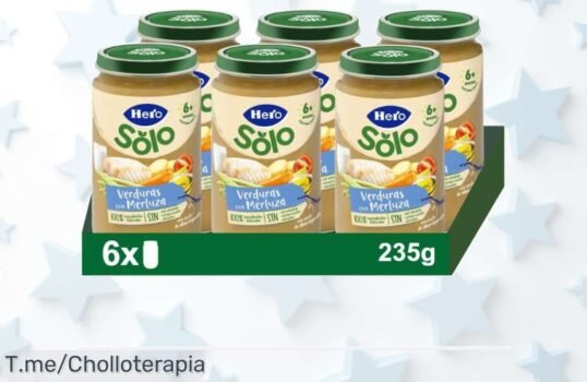 Dale a tu bebé un festín de sabores con nuestros tarritos de verduritas y merluza: ¡un super chollo nutritivo que no podrás dejar escapar! Haz tu pedido urgente antes de que se agote