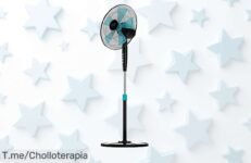 Dale un giro a tu verano con el ventilador Cecotec EnergySilence 510: potente y ajustable, frescura garantizada en casa ¡Aprovecha este ofertón antes de que se agote!