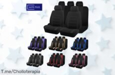 Dale un giro espectacular a tu coche con AUTO PLUS, fundas universales que deslumbran ¡Aprovecha este ofertón único y lleva estilo a tu auto antes de que se agoten!