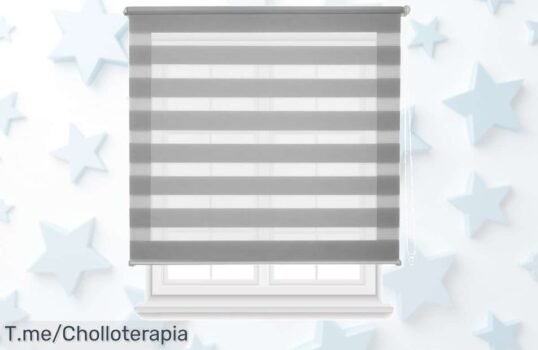 Decora tu hogar con el estor enrollable Noche y Día a un precio loco, controla la luz como nunca antes y aprovecha este ofertón limitado que se agota rápido