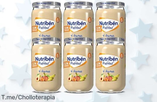 Delicioso Potito de 4 Frutas para Tu Bebé: Un Super Chollo Natural y Sin Azúcares que Hará Feliz a Tu Peque ¡Compra Ahora Antes de Que Se Agote Este Ofertón Único!