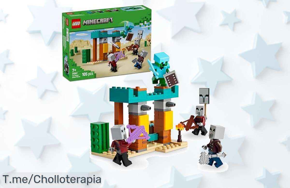 Desata la aventura con LEGO Minecraft: ¡Ofertón en el que podrás crear épicas batallas y asegurar diversión garantizada! Compra ya antes de que se agoten.