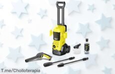 Desata la limpieza con la Kärcher K 3 FJ: ¡elimina suciedad rebelde al instante! Aprovecha este ofertón increíble antes de que se agote, no te lo pierdas