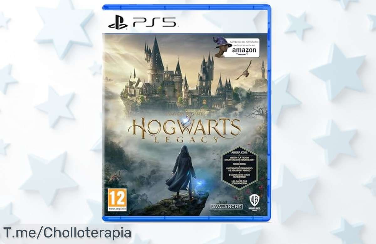 Desata tu aventura con Hogwarts Legacy en PS5 y vuela alto sobre un hipogrifo por un precio loco, solo por tiempo limitado. ¡Consíguelo YA antes que se acabe!