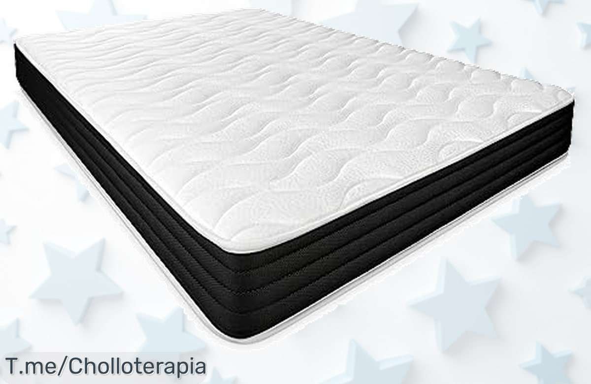 Descansa como un rey con nuestro colchón viscoelástico reversible, ¡super chollo que te brinda frescura en verano y calor en invierno! No dejes pasar esta oferta única.
