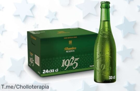 Descubre Alhambra Reserva 1925 al precio loco de un pack de 24 botellas, sorprende en cada brindis y siente su sabor espectacular ¡Haz tu pedido antes de que se agote!