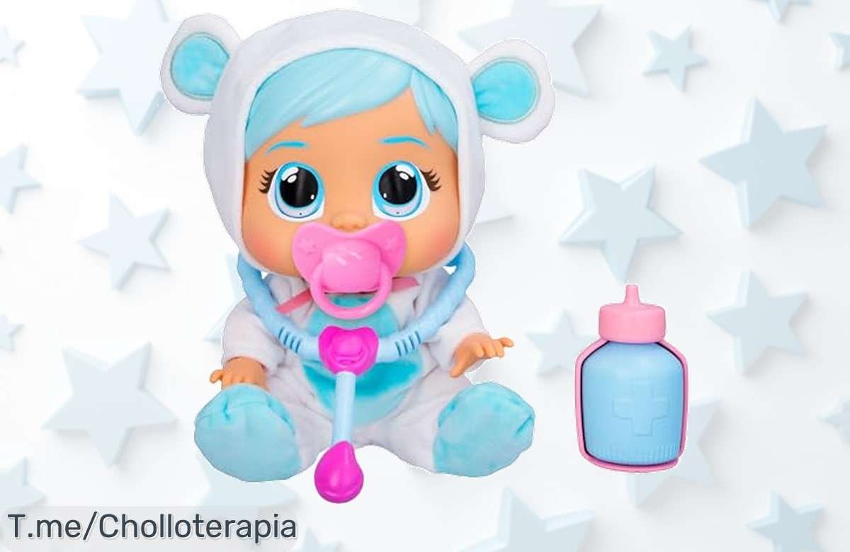 Descubre Bebés Llorones Kristal: el super chollo que despierta la creatividad de tus peques con lágrimas reales y 4 accesorios médicos. ¡No dejes escapar este ofertón limitado!