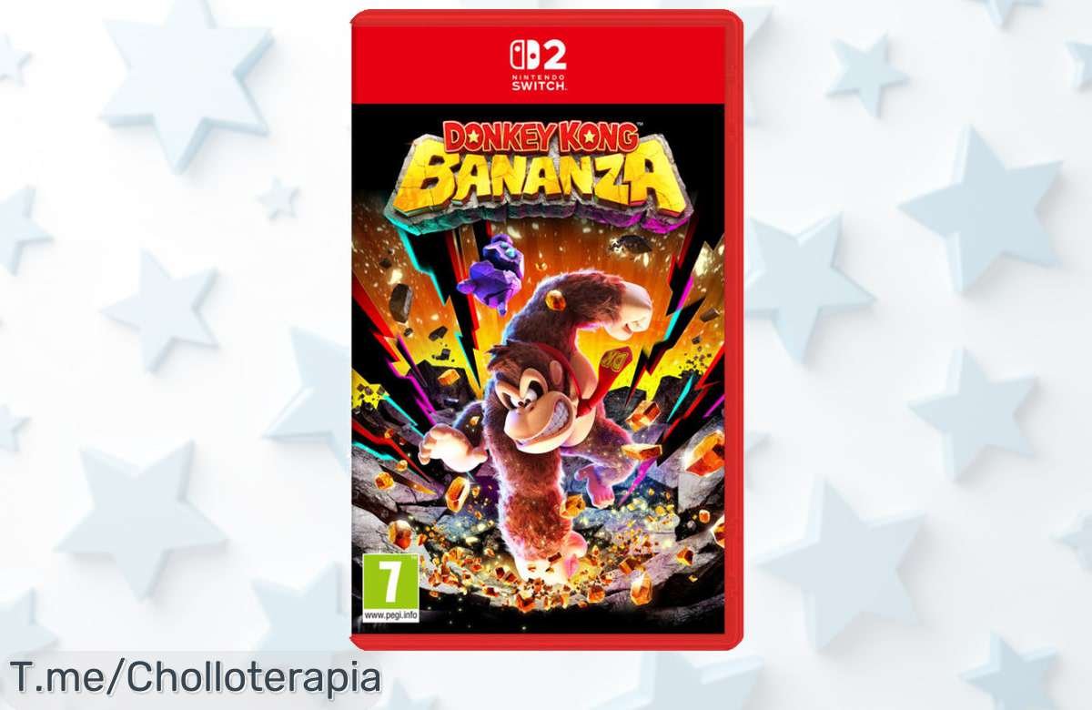 Descubre Donkey Kong Bananza para Switch 2 y vive una aventura épica con tus amigos, ¡aprópialo hoy en este ofertón único que se va volando!