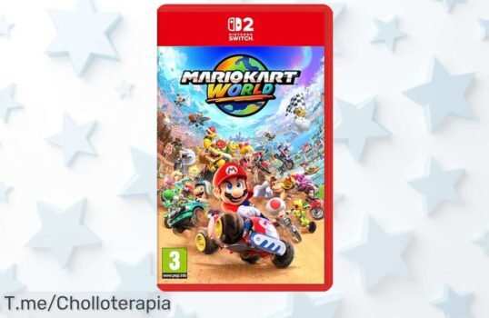 Descubre Mario Kart World para Nintendo Switch 2 y compite con hasta 24 amigos en un chollo único de diversión, ¡consíguelo ya antes que se agoten!