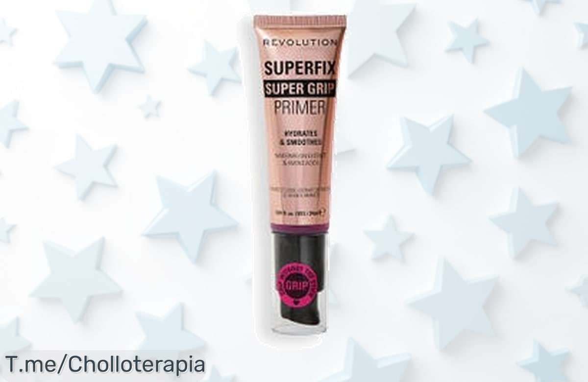 Descubre Superfix Grip Primer REVOLUTION, la magia que transforma tu piel; ¡acabado perfecto al mejor precio loco! No esperes más, esta oferta es por tiempo limitado.