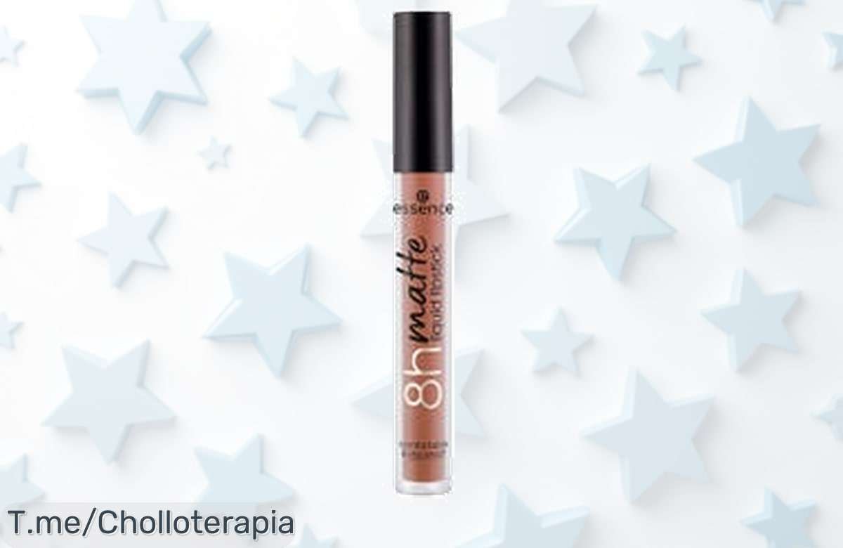 Descubre el Barra Labios Liquida 8H Matte de ESSENCE, ¡color intenso que no se quita! Aprovecha este super chollo y llévatelo antes de que se agote.