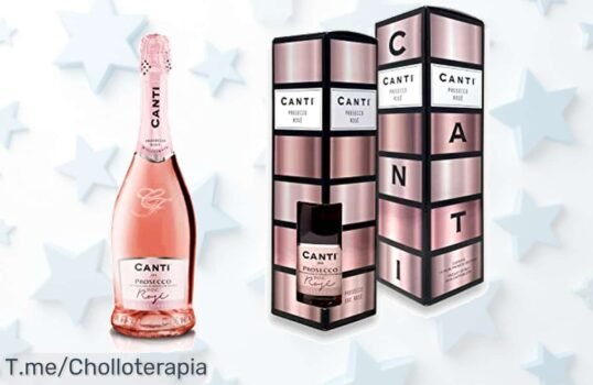 Descubre el Canti Prosecco Rosado: un vino espumoso a precio loco que hará brillar tus celebraciones ¡No esperes más y aprovecha este ofertón limitado antes de que se acabe!