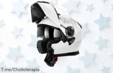 Descubre el Casco Motocross Integral ECE 2206: Ligero, seguro y con doble visera a un precio loco Protege tu cabeza al estilo más cool, ¡haz tu pedido ya antes de que se agoten!