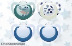 Descubre el Chupete NUK que Calma a 99% de los Bebés y Brilla en la Oscuridad ¡Súper Chollo de 4 Unidades para una Lactancia sin Estrés! No Dejes Pasar Esta Oportunidad Única, Compra Ya