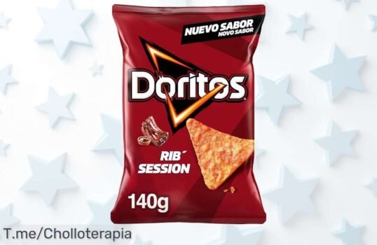 Descubre el Doritos Rib Session, el snack con sabor a barbacoa irresistible ¡No dejes pasar este precio loco y hazte con tu ofertón antes de que se agote!