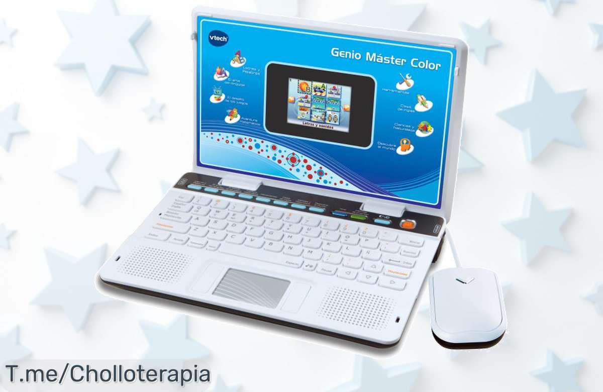 Descubre el Genio Master Color Bilingüe: ¡180 actividades para aprender jugando! Aprende idiomas y matemáticas a precio loco, aprovecha este ofertón antes de que se agote.