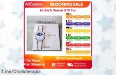 Descubre el HUAWEI Watch GT5 Pro con pantalla HD y batería de 24H, un super chollo que te conecta al futuro ¡Aprovecha esta oferta única antes de que se agote!
