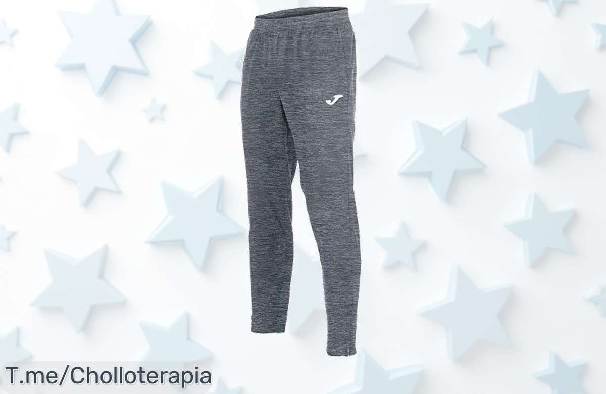 Descubre el Joma Elba Pantalón Largo Deportivo y disfruta de una libertad de movimiento increíble, ¡aprovecha este ofertón antes de que se agote!