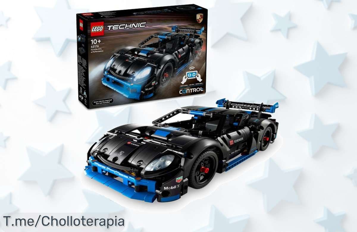Descubre el LEGO 42176 Porsche GT4, un coche teledirigido con diseño brutal que despierta tu creatividad y emoción. ¡Acelera la diversión antes de que se agote!