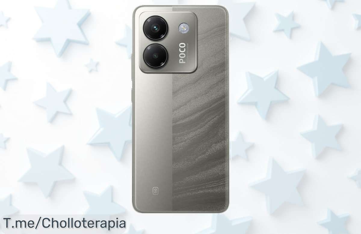 Descubre el POCO M7 Pro 5G a un precio loco: cámara Sony de 50 MP y pantalla AMOLED FHD+ que cuida tus ojos. ¡Aprovecha este ofertón antes que se agote!