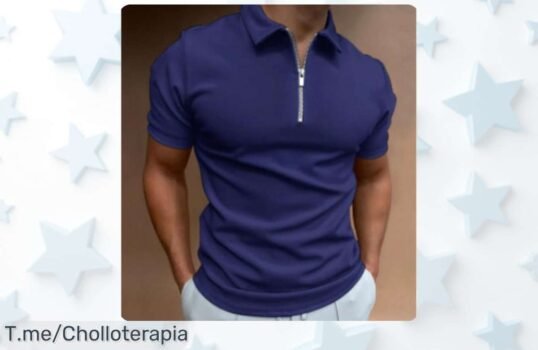 ¡Descubre el Polo de Verano que Todos Querrán Tener! Estilo Único y Comodidad Inigualable, Aprovecha Este Ofertón Limitado Antes de Que Se Agoten ¡Compra Ahora!