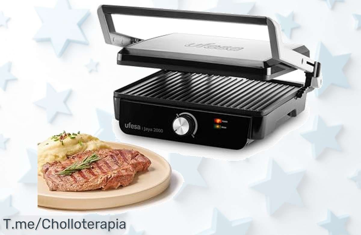 Descubre el Press Grill Jaya 2000 a un precio loco y cocina platos deliciosos en minutos con su potencia brutal, ¡aprovecha esta oferta única antes de que se agote!