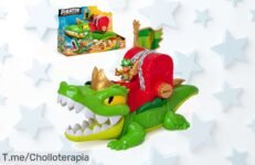 Descubre el Tesoro de King Croc, un Cocodrilo Articulado que despierta tu imaginación Consigue este super chollo limitado y vive la aventura antes que se agote