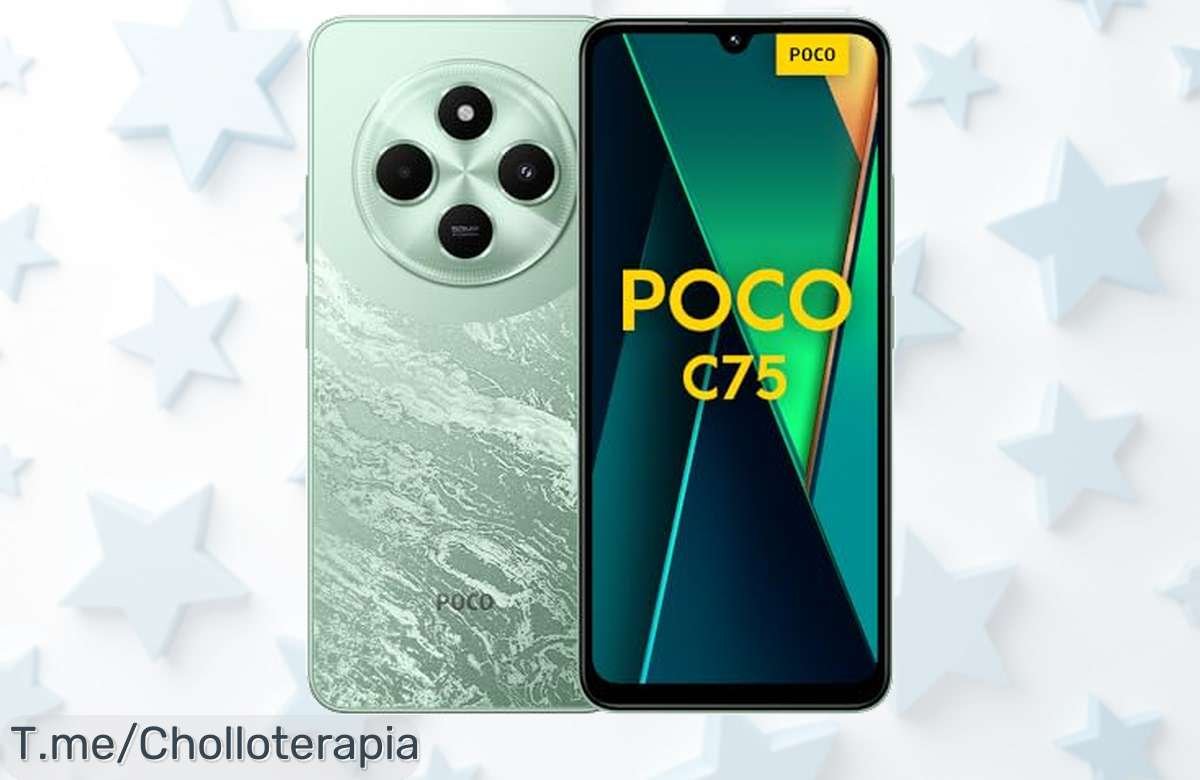 Descubre el Xiaomi Poco C75 a un precio loco: pantalla épica, cámara brutal y batería gigante. ¡Este super chollo vuela! No te quedes sin tu ofertón ahora mismo.