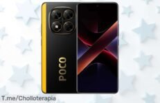 Descubre el Xiaomi Poco X7 5G a precio loco: pantalla AMOLED brillante, batería que carga en 52 minutos y fotos espectaculares ¡Aprovecha este super chollo antes de que se agote!